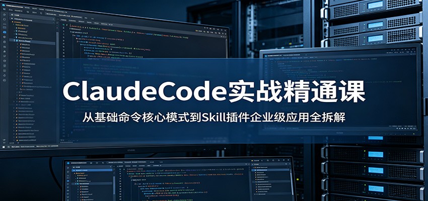 ClaudeCode实战精通课：从基础命令核心模式到Skill插件企业级应用全拆解-Ai创业网