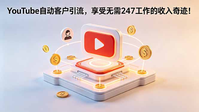 YouTube 自动客户引流，享受无需 247 工作的收入奇迹！【原创双语字幕】-Ai创业网