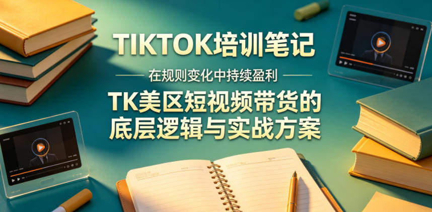 视界跨境TIKTOK4月17培训笔记，在规则变化中持续盈利，TK美区短视频带货的底层逻辑与实战方案【文档】-Ai创业网
