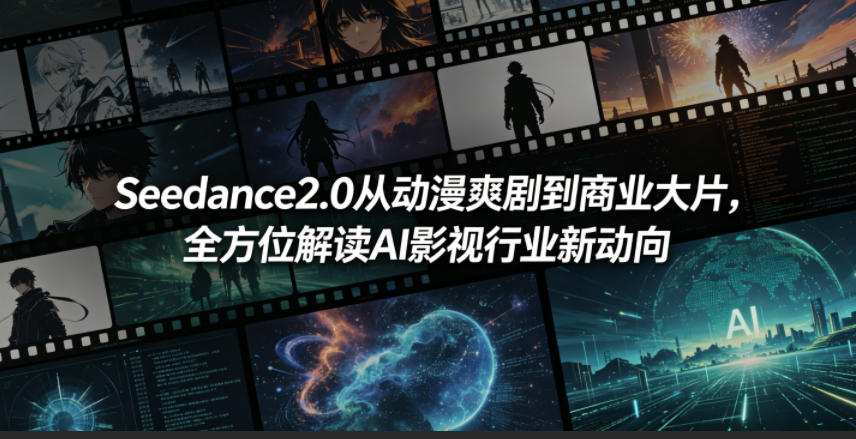 Seedance2.0从动漫爽剧到商业大片，全方位解读AI影视行业新动向-Ai创业网
