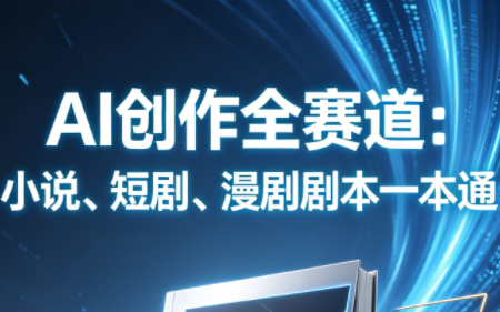 AI创作全赛道：小说、短剧、漫剧剧本一本通(更新5月)-Ai创业网