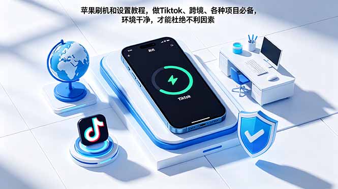 苹果刷机和设置教程，做Tiktok、跨境、各种项目必备，环境干净，才能杜绝不利因素-Ai创业网