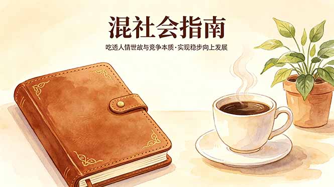 付费文章：混社会指南，吃透人情世故与竞争本质，实现稳步向上发展-Ai创业网