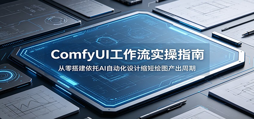 ComfyUI 工作流实操指南：从零搭建依托AI自动化设计缩短绘图产出周期-Ai创业网