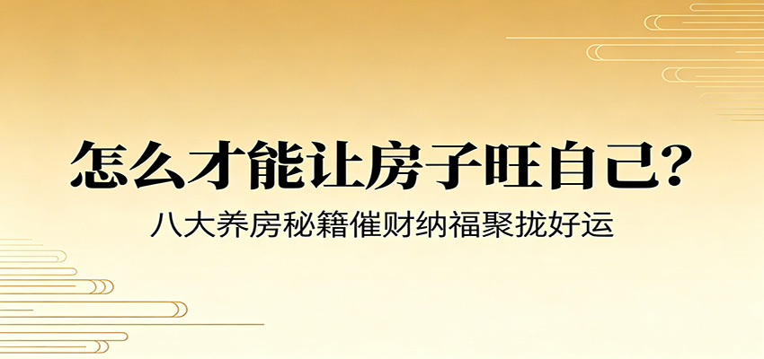 付费文章《怎么才能让房子旺自己？》八大养房秘籍催财纳福聚拢好运-Ai创业网