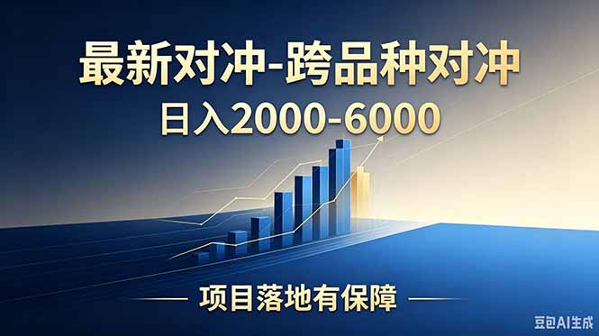 跨品种对冲震撼首发！日收益2000-6000+，项目绿色长久，安全稳健，合规靠谱，可批量放大-Ai创业网
