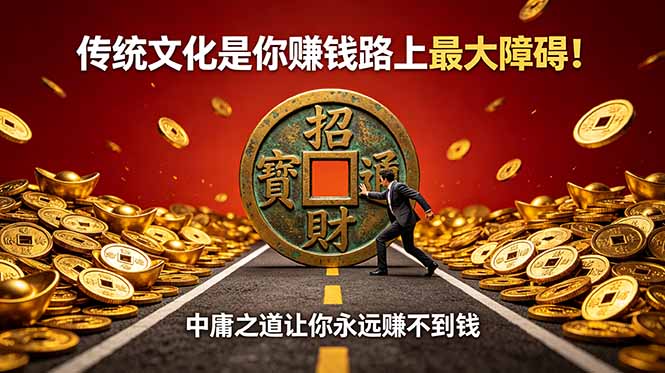 付费文章：传统文化是你赚钱路上最大障碍！中庸之道让你永远赚不到钱-Ai创业网