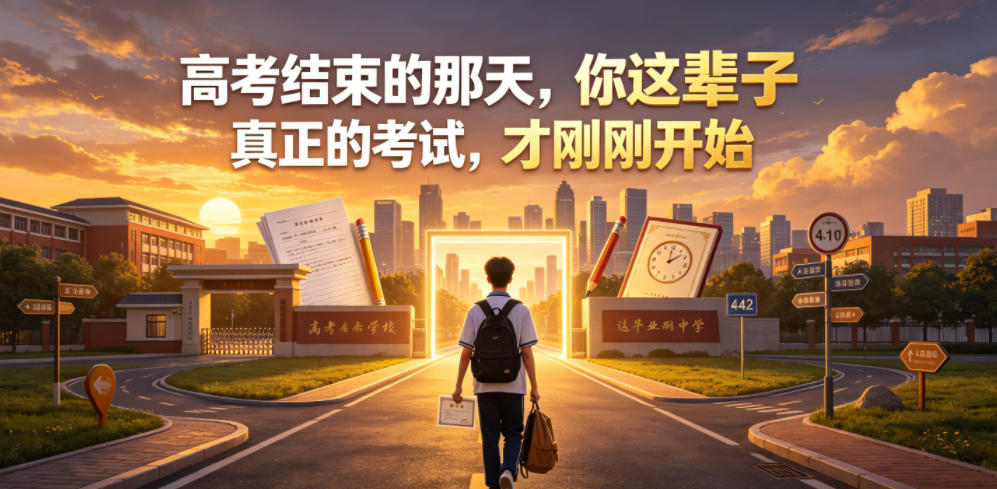 付费文章:高考结束的那天,你这辈子真正的考试,才刚刚开始-Ai创业网