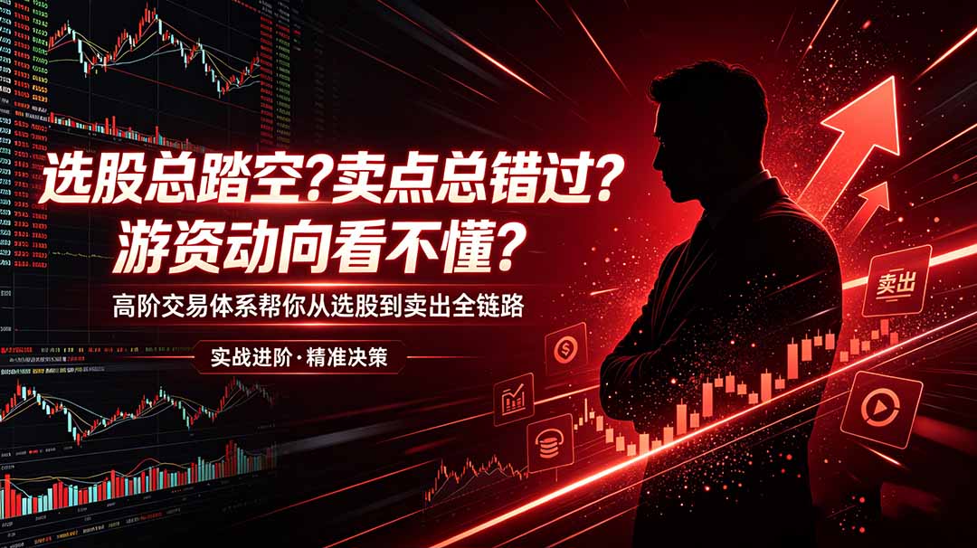 选股总踏空？卖点总错过？游资动向看不懂？高阶交易体系帮你从选股到卖出全链路(更新6月-Ai创业网