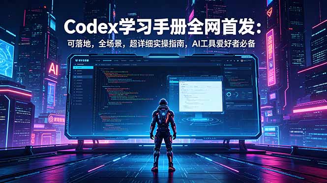 Codex学习手册全网首发：可落地，全场景，超详细实操指南，AI工具爱好者必备-Ai创业网