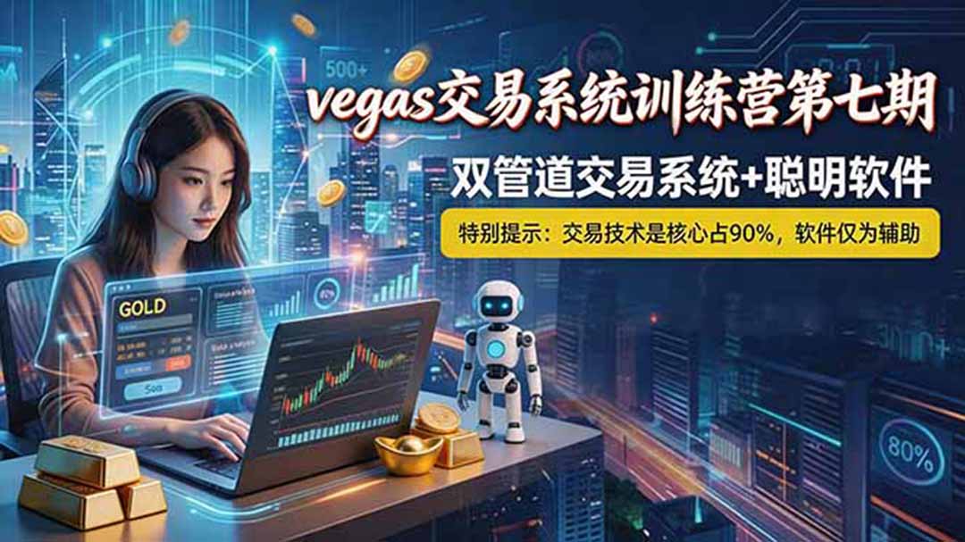 【海外美金AI搬砖】Vegas交易技术+聪明软件， 黄金期货日赚50-1000U， 长期稳定，小白轻松上手-Ai创业网