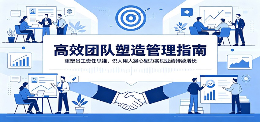 高效团队塑造管理指南：重塑员工责任思维，识人用人凝心聚力实现业绩持续增长-Ai创业网