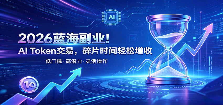 AI Token算力赛道！普通人可入局的数字副业，零门槛快速起步-Ai创业网