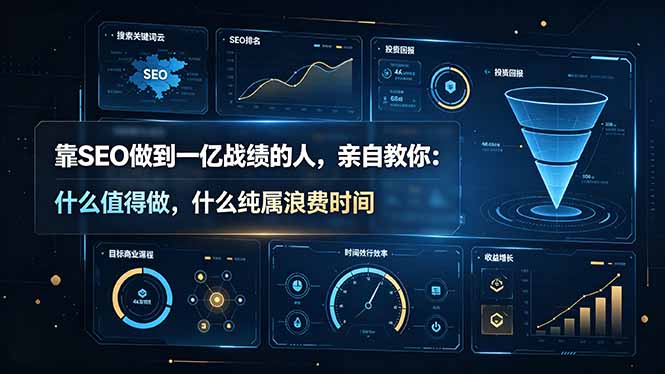 靠SEO做到一亿战绩的人，亲自教你：什么值得做，什么纯属浪费时间【原创双语字幕】-Ai创业网