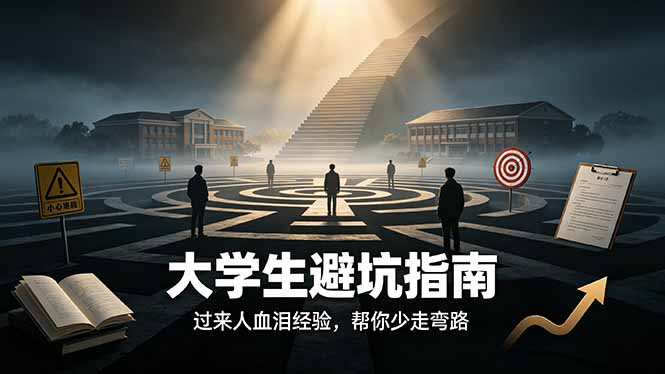 付费文章：大学生避坑指南 ，过来人血泪经验，帮你少走弯路-Ai创业网
