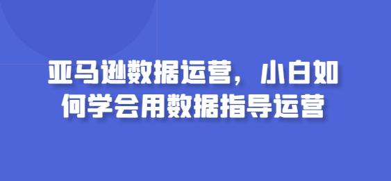 亚马逊数据运营，小白如何学会用数据指导运营-Ai创业网