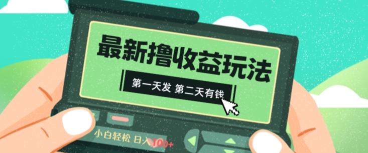 2024最新撸视频收益玩法，第一天发，第二天就有钱-Ai创业网