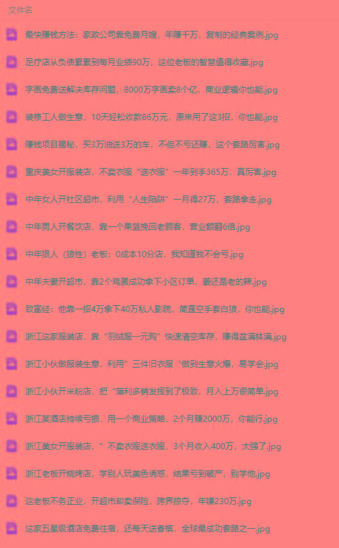 图片[1]-(9607期)真实有效391套商业模式，年入几十到几百万案例解析(电子书+视频+图文)-Ai创业网