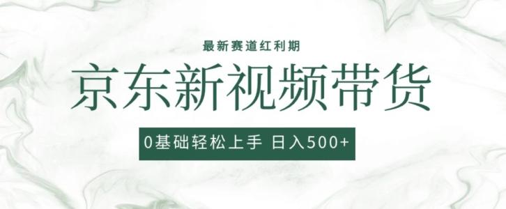 2024最新京东视频带货项目，最新0粉强开无脑搬运爆款玩法，小白轻松上手【揭秘】-Ai创业网