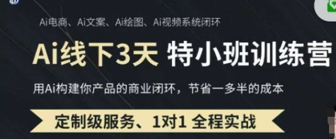 AI实操培训第20-21期线下，0基础保姆级教程，3月最新整理，企业获客、降本增效、打造超级个体-Ai创业网