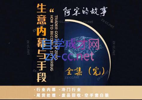 阿宋的故事·生意内幕与手段-Ai创业网