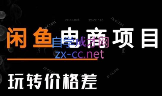 亿创繁星·闲鱼电商项目(玩转价格差)-Ai创业网