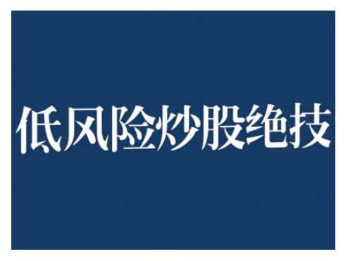 2024低风险股票实操营，低风险，高回报-Ai创业网