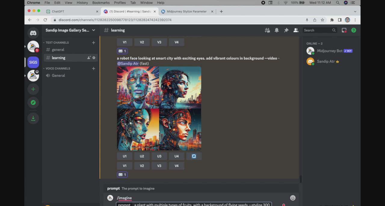 图片[2]-ChatGPT4 和 MidJourney AI 绘画聊天革命性指南教程-33节视频课-中英字幕-Ai创业网