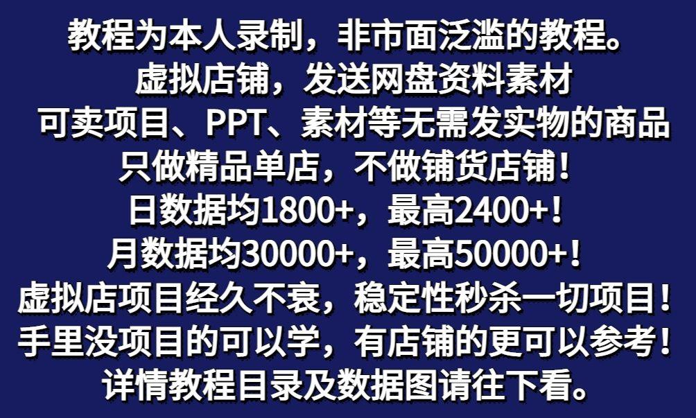 图片[2]-拼多多虚拟电商训练营月入50000+你也行，暴利稳定长久，副业首选-Ai创业网