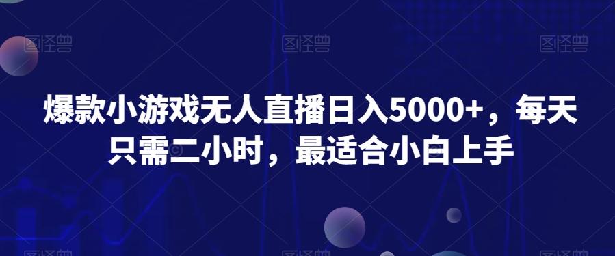 爆款小游戏无人直播日入5000+，每天只需二小时，最适合小白上手-Ai创业网