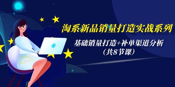 (9962期)淘系新品销量打造实战系列，基础销量打造+补单渠道分析(共8节课)-Ai创业网