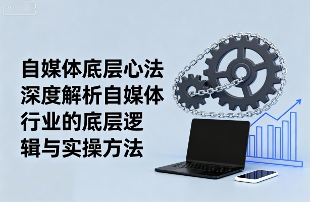 自媒体底层心法，深度解析自媒体行业的底层逻辑与实操方法-Ai创业网
