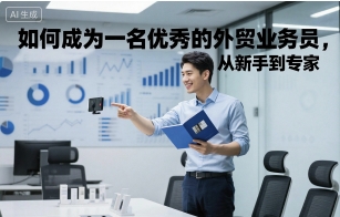 如何成为一名优秀的外贸业务员，从新手到专家-Ai创业网