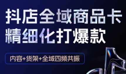 金戈·抖店爆单陪跑课-抖音小店爆单陪跑(更新10月)-Ai创业网