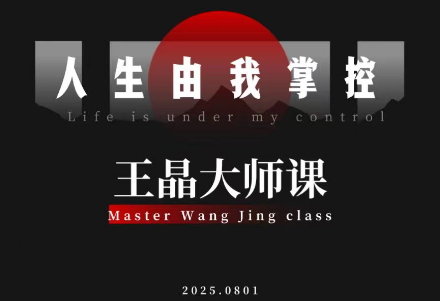 王晶大师课：流量破局-人生由我掌控-Ai创业网