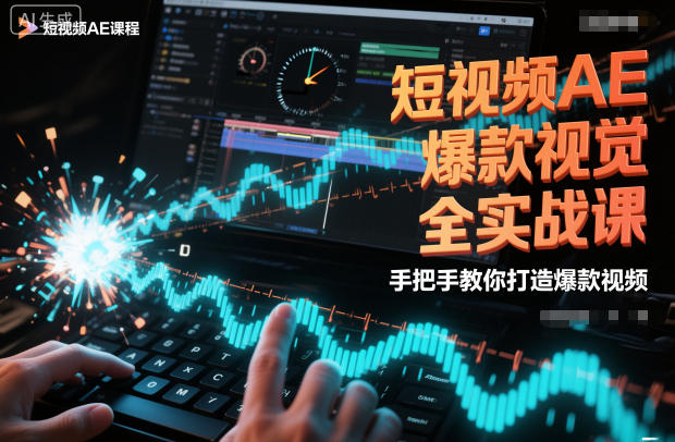 短视频AE爆款视觉全实战课，手把手教你打造爆款视频-Ai创业网