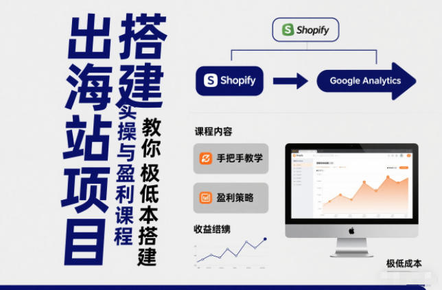 小淘出海站项目，搭建实操与盈利课程，手把手教你用极低成本搭建-Ai创业网