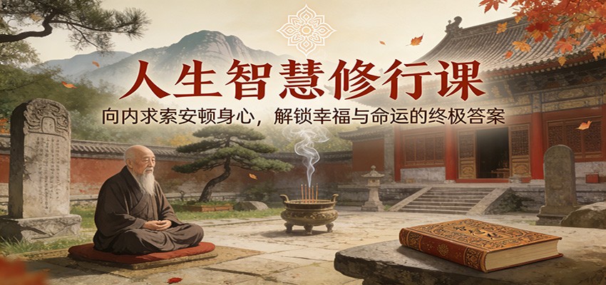 人生智慧修行课：向内求索安顿身心，解锁幸福与命运的终极答案-Ai创业网