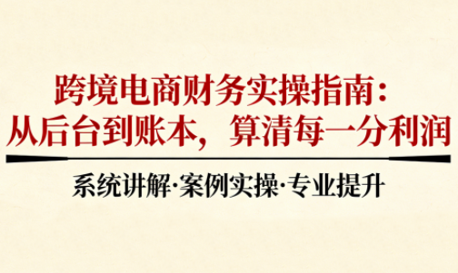 2025跨境电商财务实操指南-Ai创业网