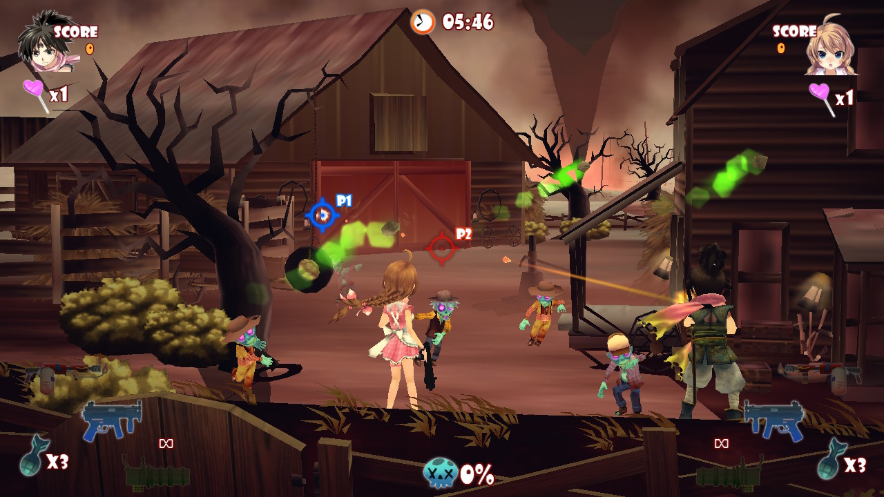 《僵尸梦游仙境DX .Zombie Panic in Wonderland DX》Switch美版英文NSP下载 – 含1.0.2补丁-Ai创业网
