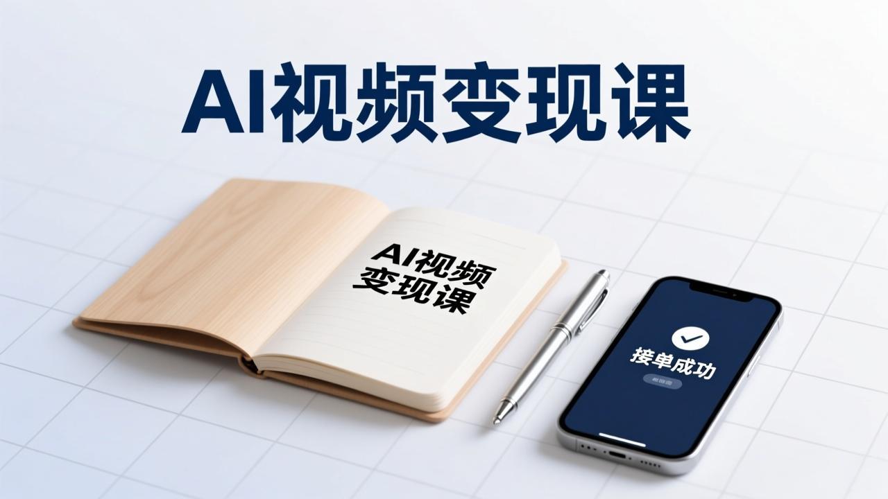 AI视频变现课，学完即可创作短片、接商单，实现副业增收，单项目报价可达千元-Ai创业网