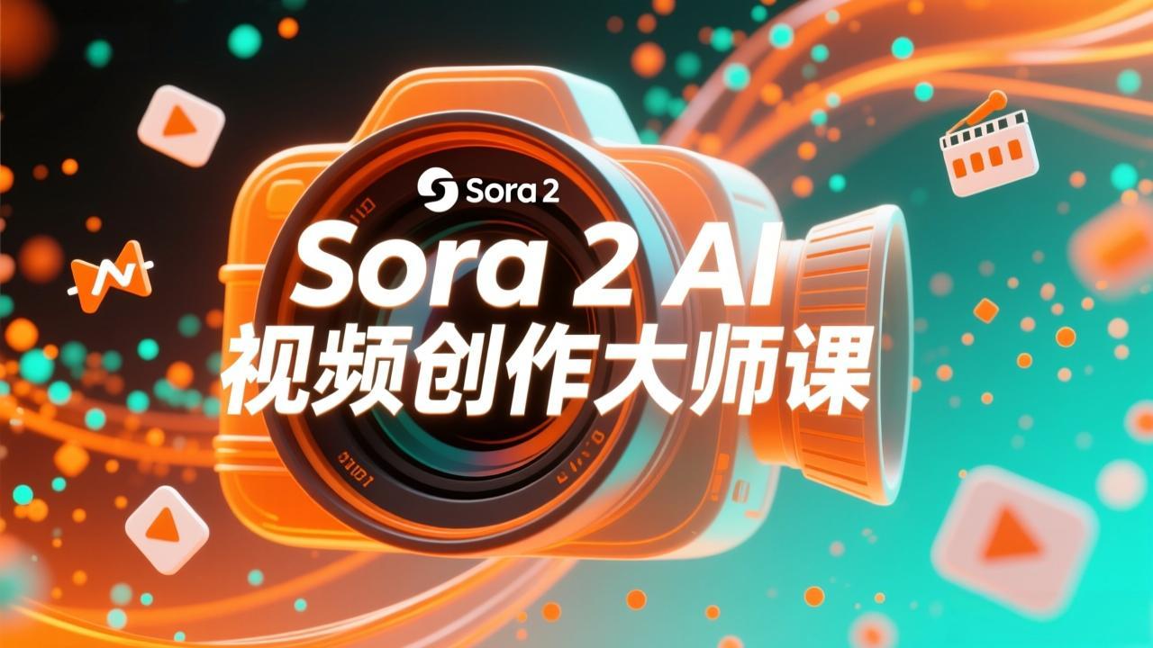 如何利用Sora 2创建流行AI人工智能视频大师班教程：掌握创作全流程，产出百万播放内容-Ai创业网
