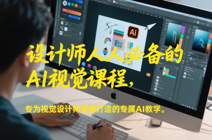 设计师人人必备的AI视觉课程，专为视觉设计师量身打造的专属AI教学-Ai创业网