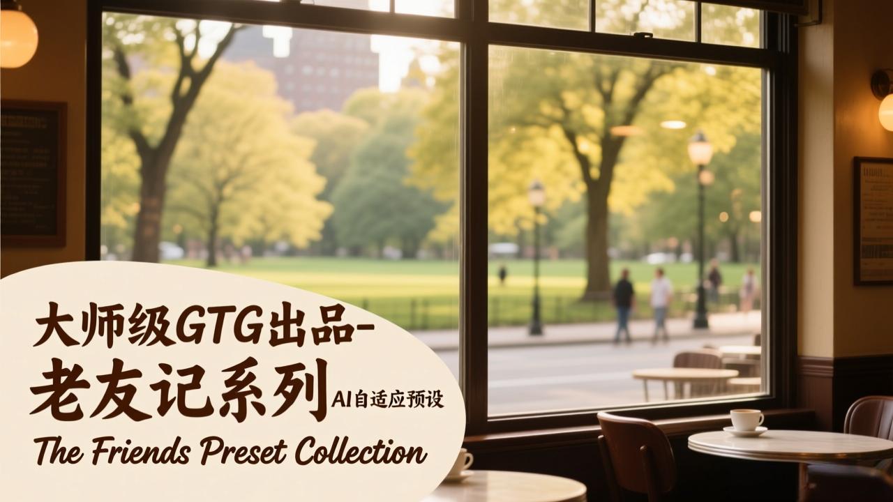 大师级GTG出品-老友记系列AI自适应预设The Friends Preset Collection-Ai创业网