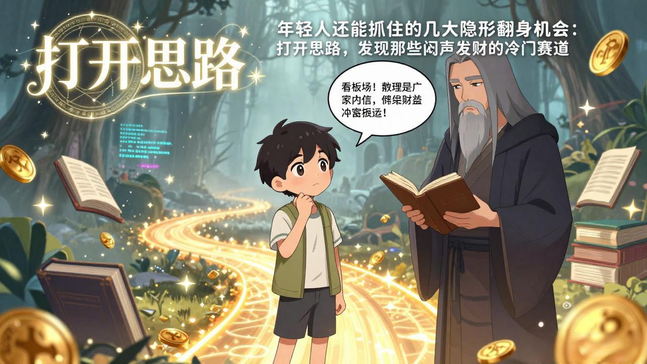 付费文1+2：年轻人还能抓住的几大隐形翻身机会：打开思路，发现那些闷声发财的冷门赛道-Ai创业网