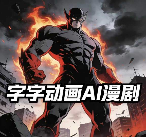 字字动画AI漫剧2026年第1期系统课程，小白看完就能学会实操的漫剧课，单人月收1-3W-Ai创业网