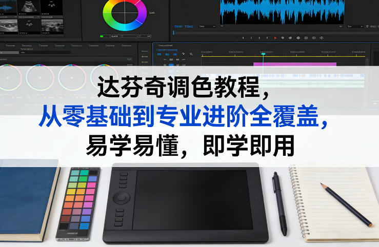 达芬奇调色教程，从零基础到专业进阶全覆盖，易学易懂，即学即用-Ai创业网