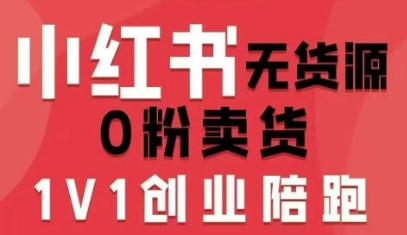 小红书无货源0粉电商课，开店准备、选品策略、笔记撰写、视频剪辑、数据分析、账号打造、资料文档(更新26年3月)-Ai创业网