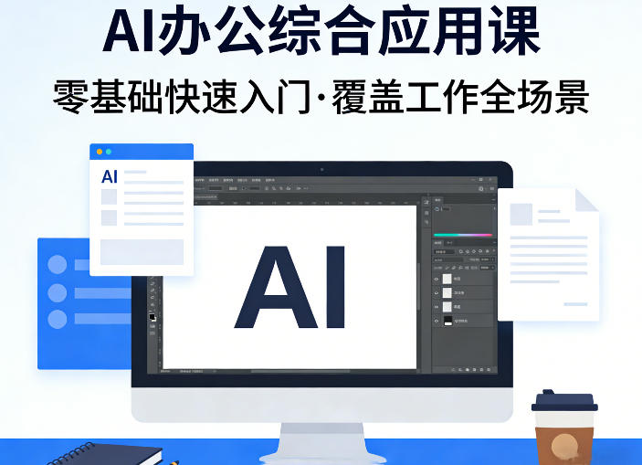 AI办公综合应用课，零基础快速入门，覆盖了工作中各种应用场景-Ai创业网