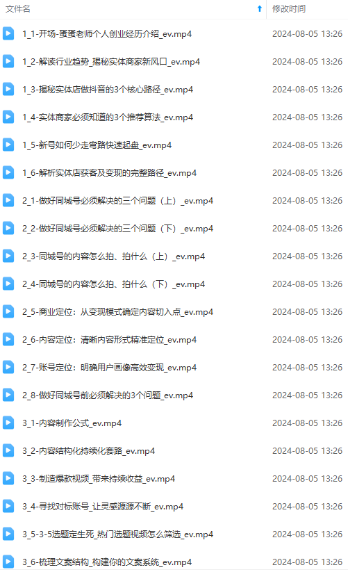 图片[1]-实体店老板获客特训营：认知、定位、文案、矩阵、直播、AI等(72节-Ai创业网